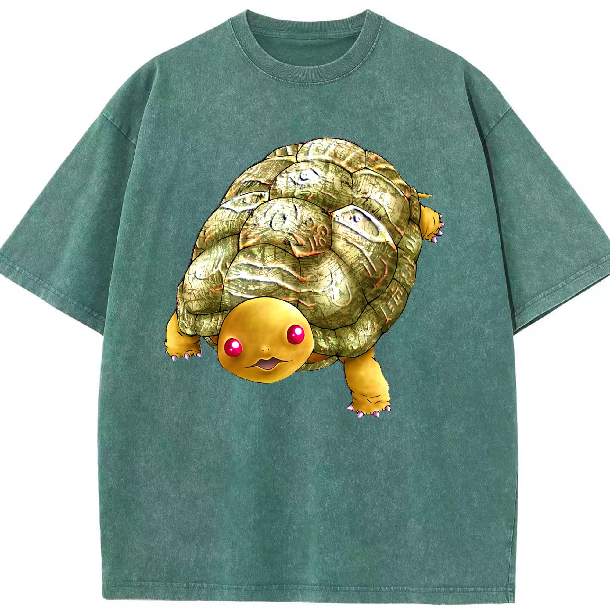 （画像用） 遊☆戯☆王 Yu-Gi-Oh! 綿100% ヴィンテージ風 半袖Tシャツ（フロントプリント）